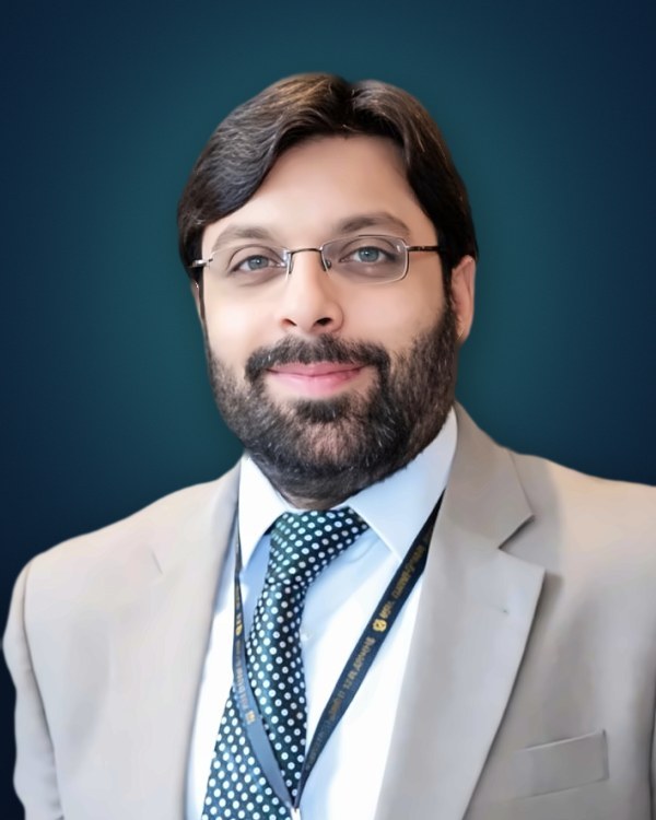 Portrait of Dr Asim Ijaz, Head of Department, Dermatology & Aesthetics, Green International University
